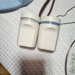 TUPPERWARE EUC SALT & PEPPER SHAKERS